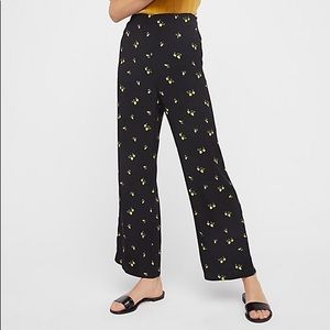 Free People Margot Lemon Printed Pants